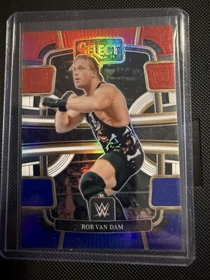 2024 WWE Select Red & Blue Prizm Rob Van Dam - Image 1 of 2