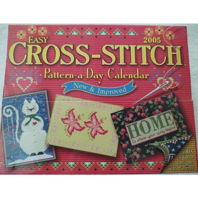Cross-stitch Pattern A Day Calendar - 2009 - Lots of Patterns for Stitching - Image 1 of 4