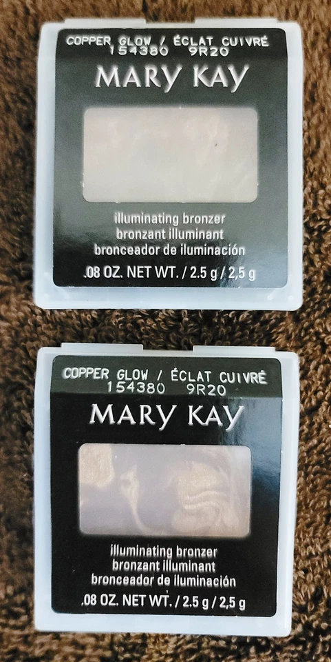 LOT of 2 Mary Kay COPPER GLOW ILLUMINATING BRONZER .08 oz NEW 154380 - Image 1 of 1