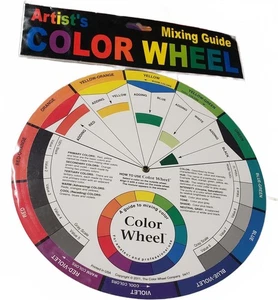Artist's Mixing Guide Color Wheel - Picture 1 of 4