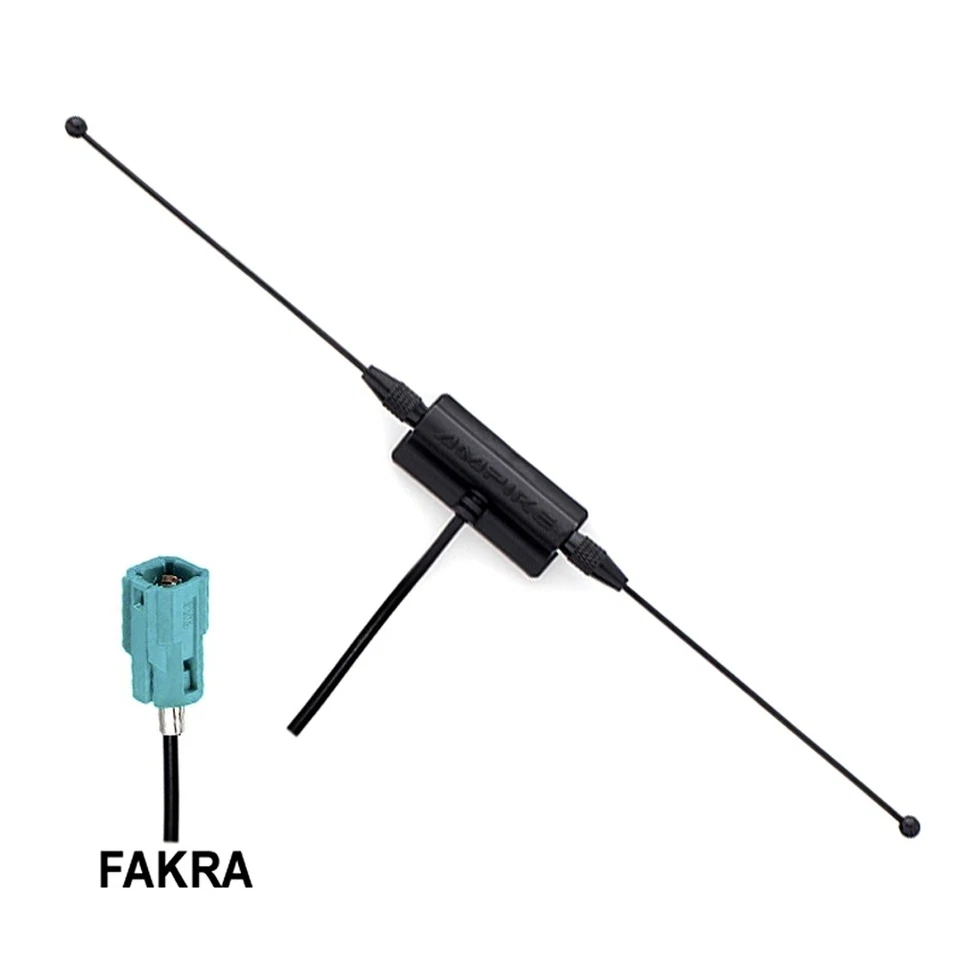 Tdt DVB-T2 adhesivo cristal de Antena activa impermeable Fakra Ampire Ant400