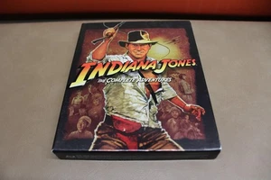 Indiana Jones The Complete Adventures Blu-ray 5 Disc Set *USED* - Foto 1 di 6