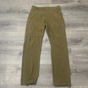 Black Diamond Alpine Pants Mens Medium Lightweight Nylon Belted Hiking Climbing - Picture 1 of 12