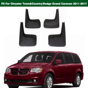 Mud Flaps Splash Guard For Chrysler Town&Country / Dodge Grand Caravan 2011-2017 - Picture 1 of 5