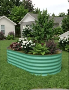 8x4x1.5 ft Planter Bed Outdoor and Indoor use Garden Raised Garden Bed Kits - Picture 1 of 7