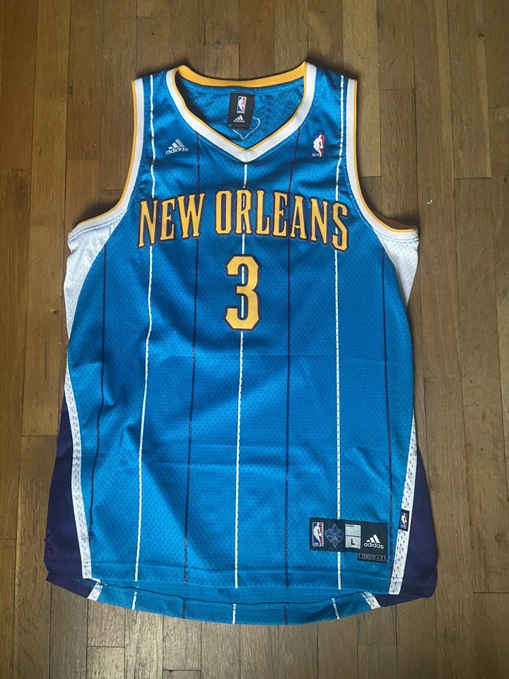 Camiseta deportiva Adidas Chris Paul Hornets Swingman vintage rara L Foto 1 de 2