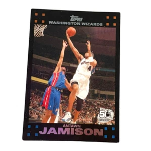 Tarjeta de baloncesto de la NBA Antawn Jamison Wizards 2006-07 Topps Action Shot - Imagen 1 de 3