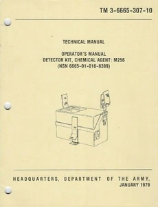 Historical book for Detector Kit, Chemical Agent M256, Operator - Picture 1 of 1
