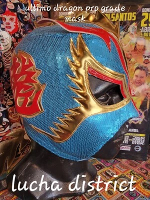 Máscara Ultimo Dragon Lucha Libre Pro Grade Foto 1 de 4