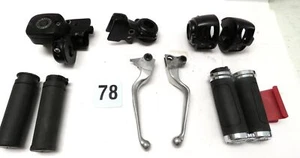 HARLEY Front 9/16" Master Cylinder & Clutch Perch w/ L&R Switch Housings &Grips - Picture 1 of 19