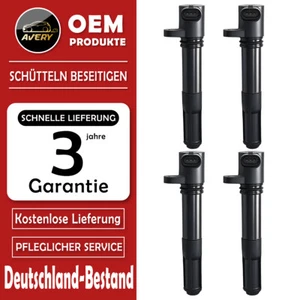 4x Bobina Accensione per Alfa Romeo Mito Fiat 500 Bravo II Doblo Idea Panda Punto Stilo - Foto 1 di 5