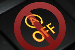 smart fortwo 453 Start Stop Automatik Abschalter Ausschalter ECO Umschalter - Bild 1 von 2