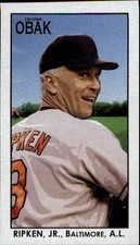 2010 TRISTAR Obak Mini T212 Black #12A Cal Ripken Jr. /50