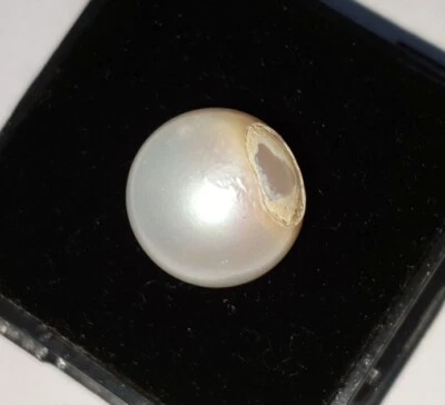 Pierre précieuse en vrac de 6,52 ct pierre précieuse naturelle d'eau douce bl... - Photo 1/4