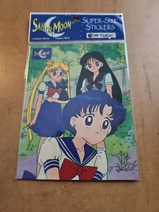 Sailor Moon jumbo super size stickers sticker vintage Artbox USA 1999 - Picture 1 of 3