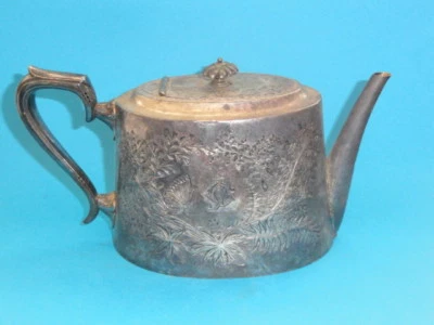 ANTIQUE WALKER & HALL ENGLISH SHEFFIELD POT #P1038 ~5.5" H Foto 1 de 4