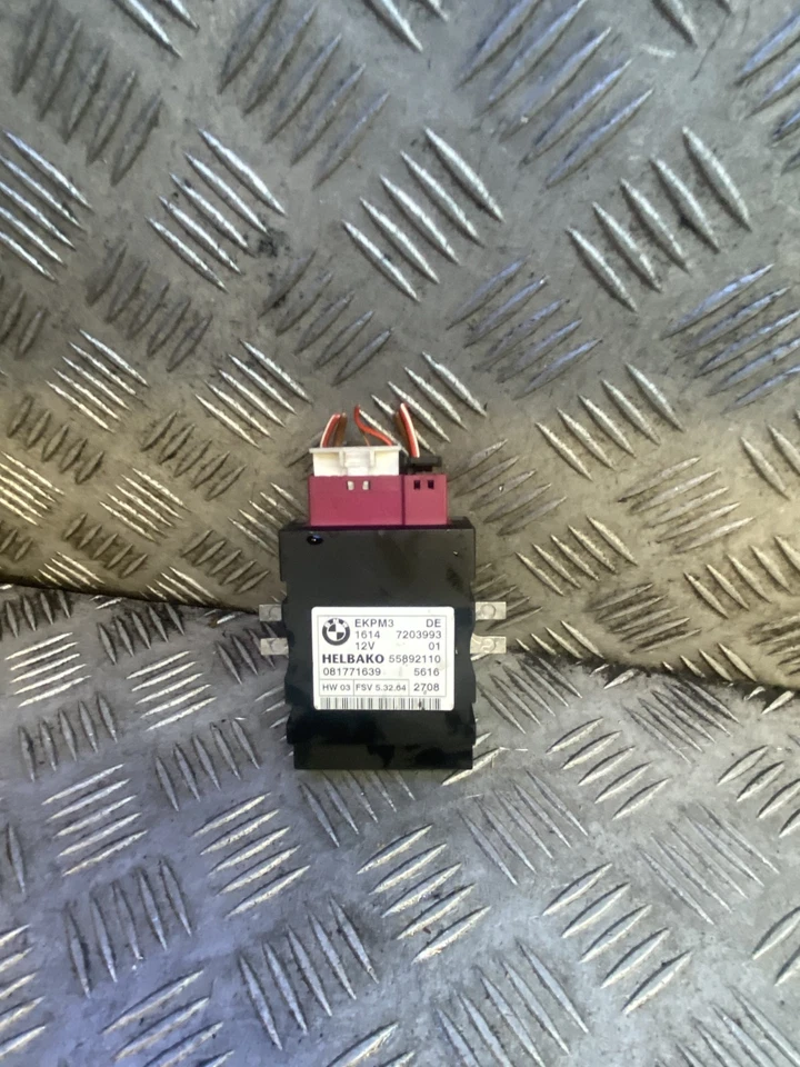 2008 BMW 5 SERIES 520D SE 4DR 2.0 FUEL PUMP CONTROL MODUEL 7203993 - Image 1 of 3