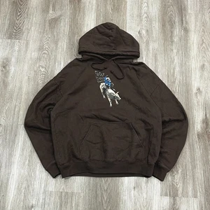 GOLF Wang Rodeo Golf Don't Dance Hoodie Men's Sz Large Brown Tyler the Creator - Picture 1 of 5