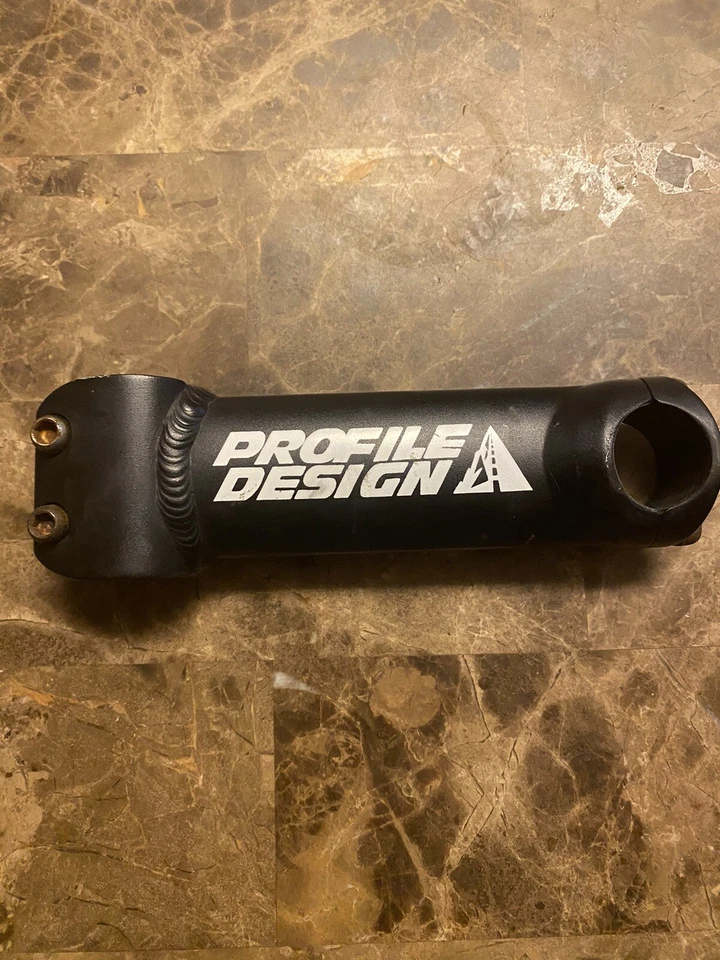 Profile Design bike Stem 1 1/8 Threadless 110mm 0 Degree 1 1/8" 25.4 25.4mm - Image 1 of 4
