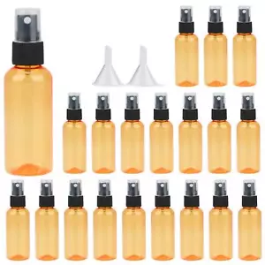 20 pack 80ml/2.7oz Fine Mist Mini Spray Bottles with Atomizer Pumps Reusable - Picture 1 of 7