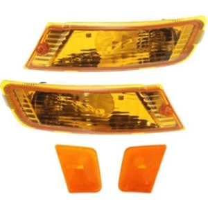 Turn Signal Light Kit For 2005-2007 Jeep Liberty Front Left and Right with bulbs - Picture 1 of 24