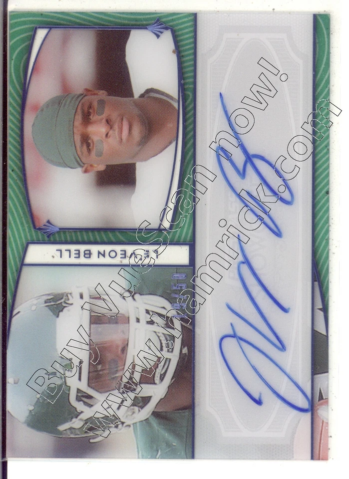 leveon bell rookie rc draft auto autograph spartans michigan state college #/50 - Image 1 of 1