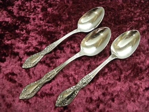 GALVESTON 3 Teaspoons Oneida Profile Stainless USA VERY SHINY - Picture 1 of 3