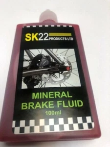 Mineral Brake Fluid - sk22ltd - Mineral Oil - ,100ml, - Picture 1 of 7