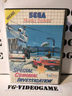 SPECIAL CRIMINAL INVESTIGATION , SEGA MASTER SYSTEM, USATO