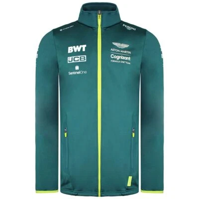 Aston Martin Cognizant F1 официальный команды мужской зеленый Softshell куртка - Изображение 1 из 4