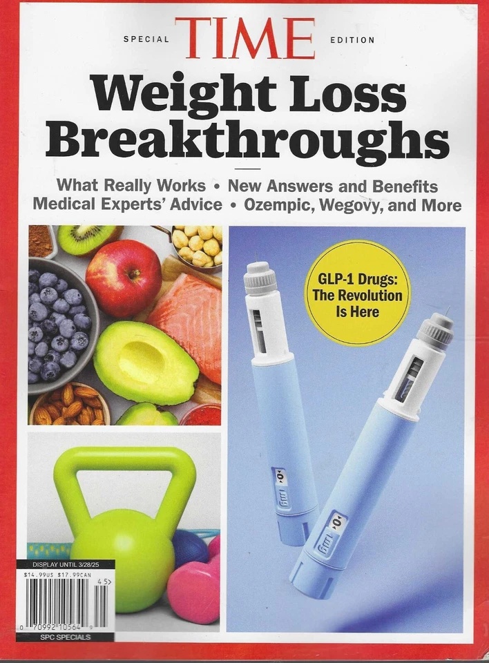 Time Magazine Special Weight Loss breakthroughs. What is right for you 2025