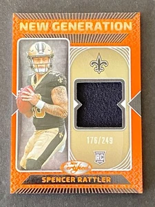 Spencer Rattler 2024 Panini Certified New Generation Patch RC #ed 176/249 - Picture 1 of 10