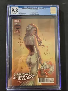 Amazing Spider-Man Renew Your Vows 1 (2015) cgc 9.8 Campbell variante Venom quasi nuovo - Foto 1 di 2