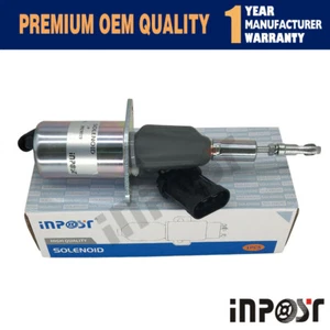 Fuel Stop Shutdown Solenoid Valve 3939019 SA-4889-24 For Cummins Hyundai Engine - Picture 1 of 4