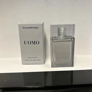 Uomo Ermenegildo Zegna Eau De Toilette  MINATURE  7ml / 0.24 oz - Picture 1 of 8