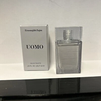 Uomo Ermenegildo Zegna Eau De Toilette MINIATURA 7 ml / 0,24 oz Foto 1 de 4