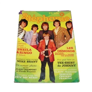 Magazine / revue STEPHANIE n° 13 1975 Sheila Ringo vintage - Picture 1 of 6