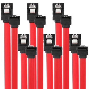 45cm SATA 3.0 Cable SATA3 III 6GB/s Right Angle 90 Degree SSD HDD Hard Drive B - Picture 1 of 13