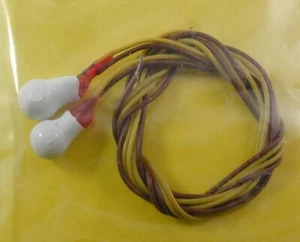 14V LAMP Bulbs 490-395 Pkg(2) WHITE MODEL POWER - Picture 1 of 2