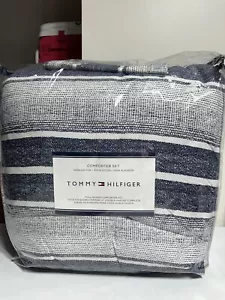 Tommy Hilfiger Robinson Stripe Comforter Set FULL/QUEEN - Picture 1 of 5