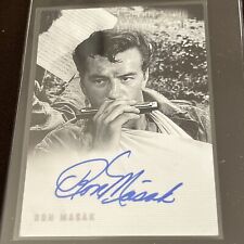 2005 Twilight Zone Series 4 Science & Superstition Ron Masak A84 autograph card