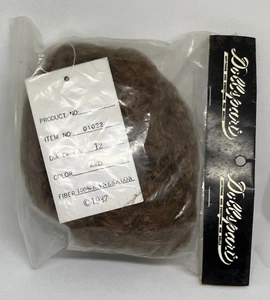 Dollspart Curly Doll Wig Style 01022 Red Size 12 New in Package NOS - Picture 1 of 2