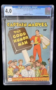 Captain Marvel & The Good Humor Man  #nn CGC 4.0 1950 FAWCETT Golden Age OFWHT - Picture 1 of 5