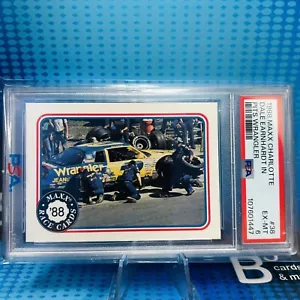 1988 Maxx Charlotte Dale Earnhardt In Pitts Wrangler Car #38 PSA 6 - Bild 1 von 2