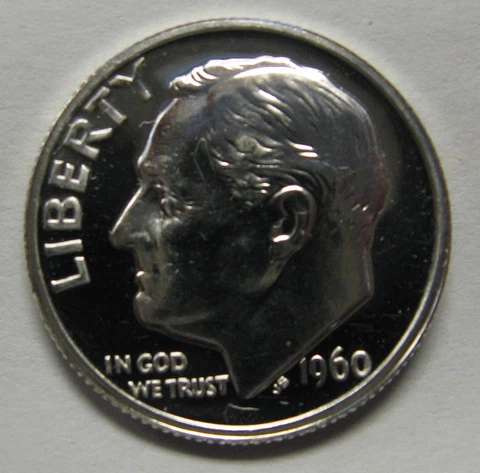 1960 Proof Silver Roosevelt Dime Shipped FREE Best Prices on Ebay Nice Coins! Cover