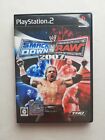 WWE SmackDown! vs. RAW - Playstation 2 - 2007 - Japan PS2 Import