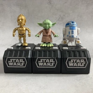 Takara Tomy Star Wars Yoda C-3PO R2-D2 Space Opera Figur 3 SET Figur - Bild 1 von 8