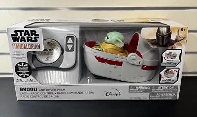 Star Wars The Mandalorian Grogu and Hover Pram 2.4 GHz Remote Control Sealed - Image 1 of 4