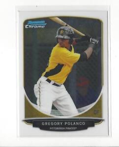 2013 Bowman Chrome Prospects #BCP79 Gregory Polanco RC Rookie Pirates