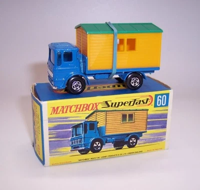 Camión cabaña "MATCHBOX" *SUPERRÁPIDO* SF-60 SITIO COMO NUEVO Y EN CAJA Foto 1 de 4